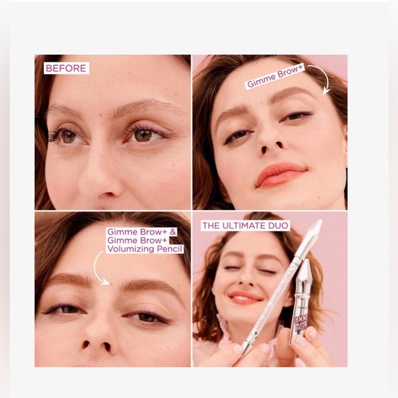 Benefit Gimme Brow + Volumizing Pencil- Warm Light Brown - Picture 7 of 10